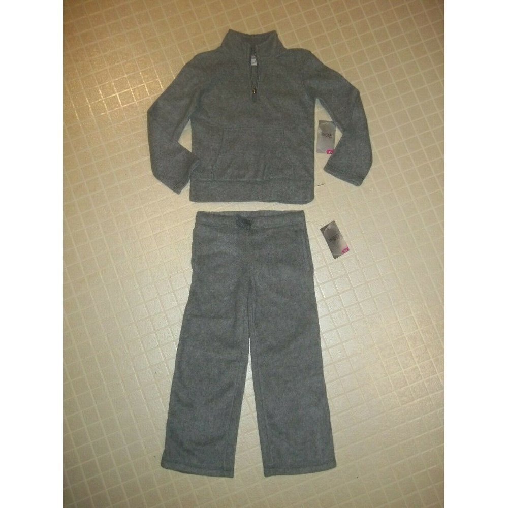 3 for $15 💜 Danskin NOW Girls XS Size 4/5 Matching MicroFleece Set -NEW W Tags!